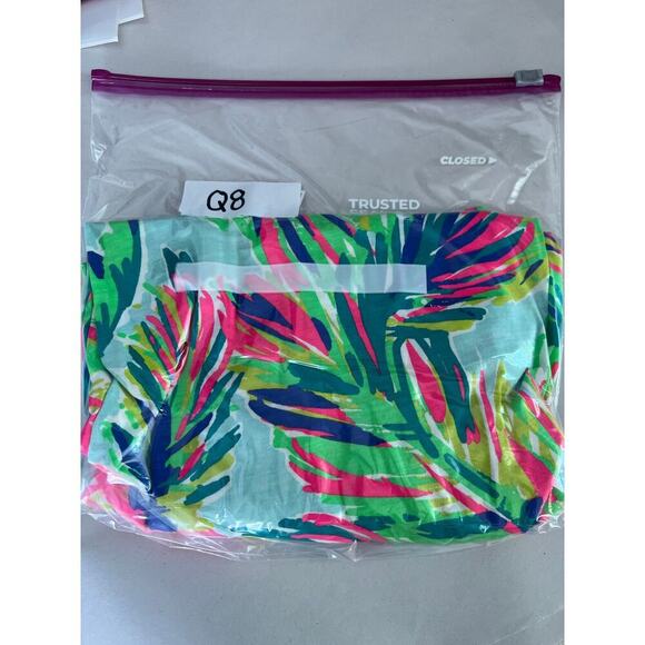 Lilly Pulitzer Women's S Mini Dress 3/4 Sleeve Marlowe Island Time Cotton Shift - Picture 9 of 9